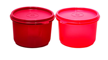 AirLock Liquid-Tight Executive Lunch Bowls | Set of 2 | Leakproof, BPA-Free, Microwave Safe | 450 ml Plastic Containers | (Multicolour)