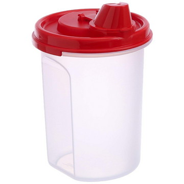 Tupperware Magic Flow Plus Plastic Oil Dispenser, 440ml, Multicolour (Pack of 1)