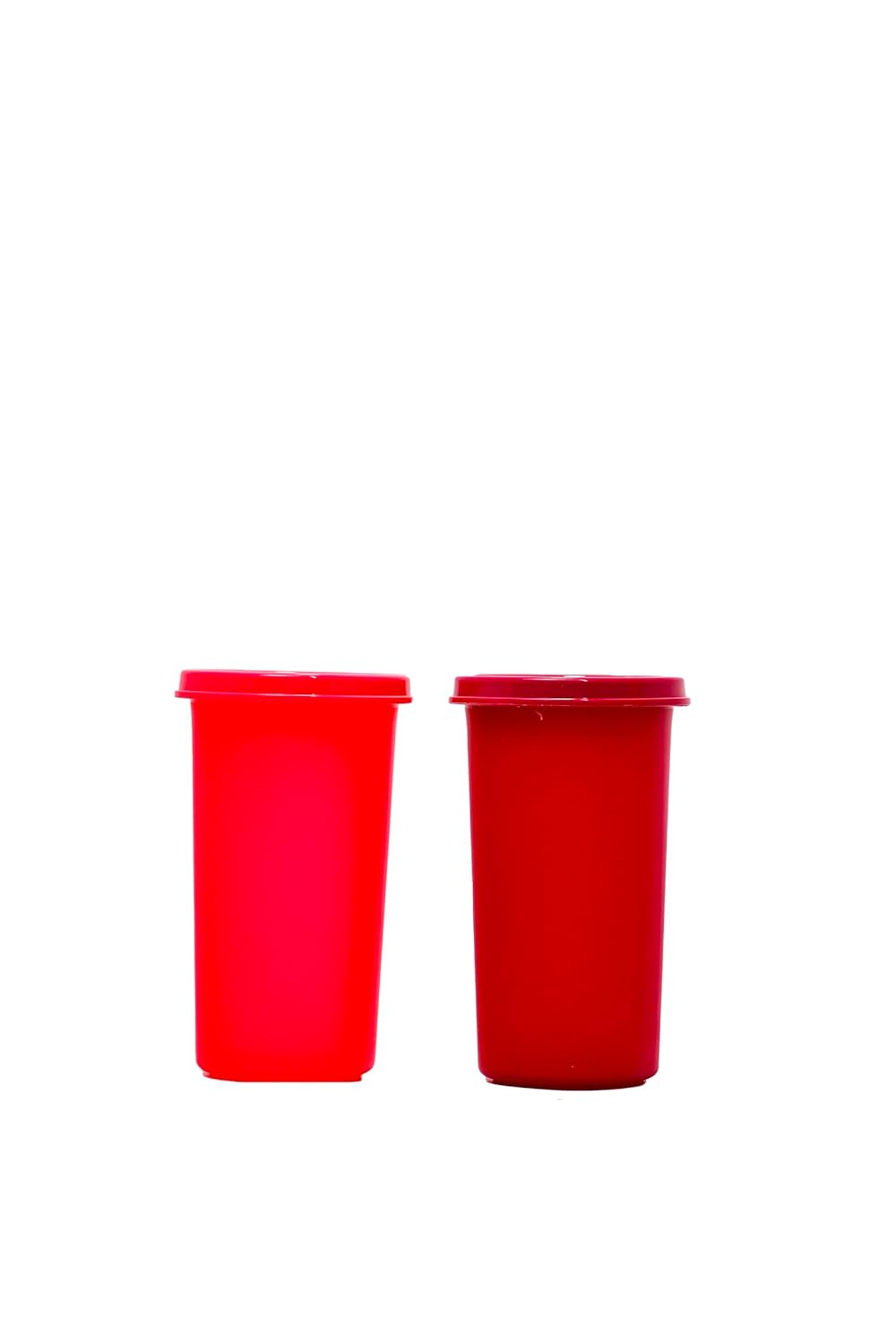 AirLock Plastic Tumbler Set | Reusable BPA-Free Multicolour Drinking Cups | Durable 400 ml Everyday Glasses for Home Office Travel | Pack of 2