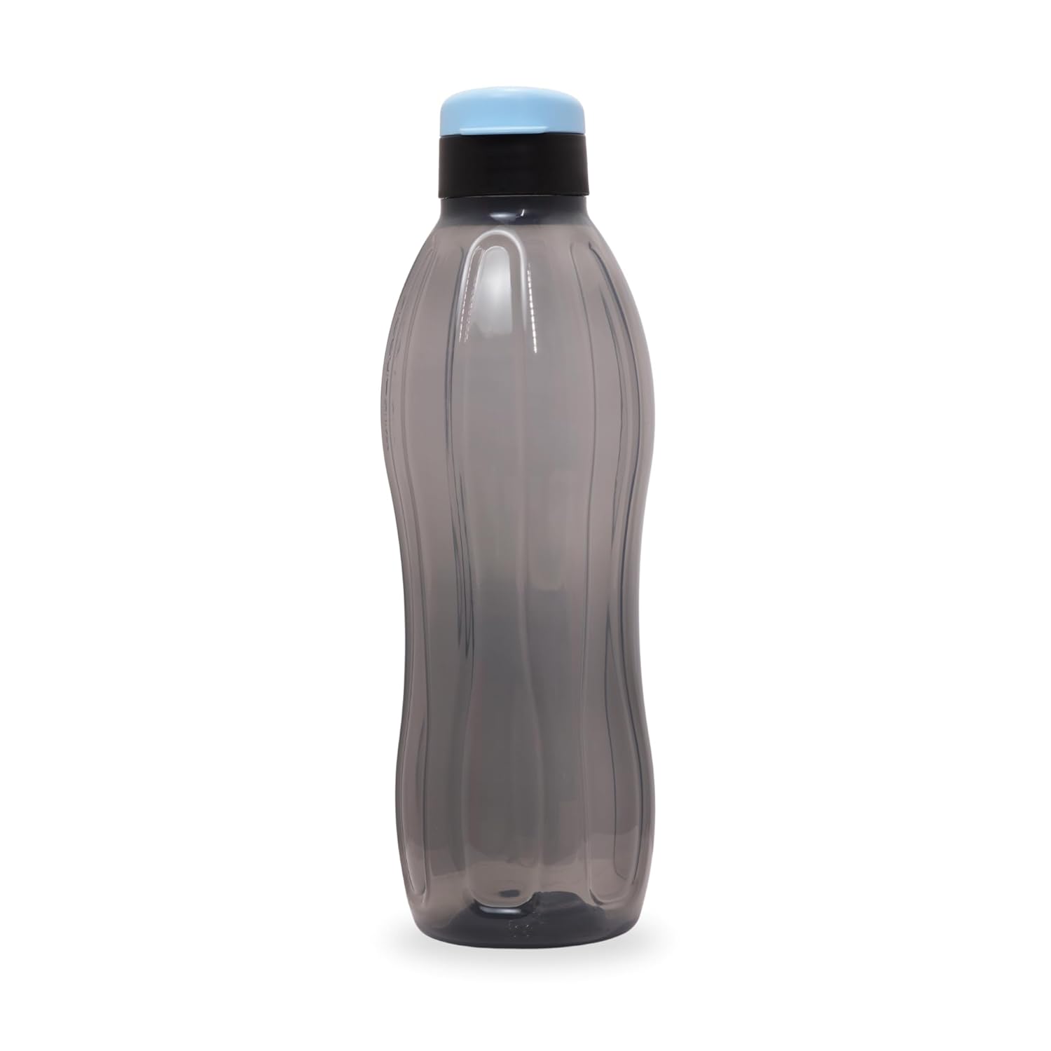 AirLock Aquasafe Fliptop Water Bottle for Gym Office School | BPA-Free Tritan Plastic Sports Sipper | Reusable Water Bottle for Kids and Adults | 750 ml | Blue Cap
