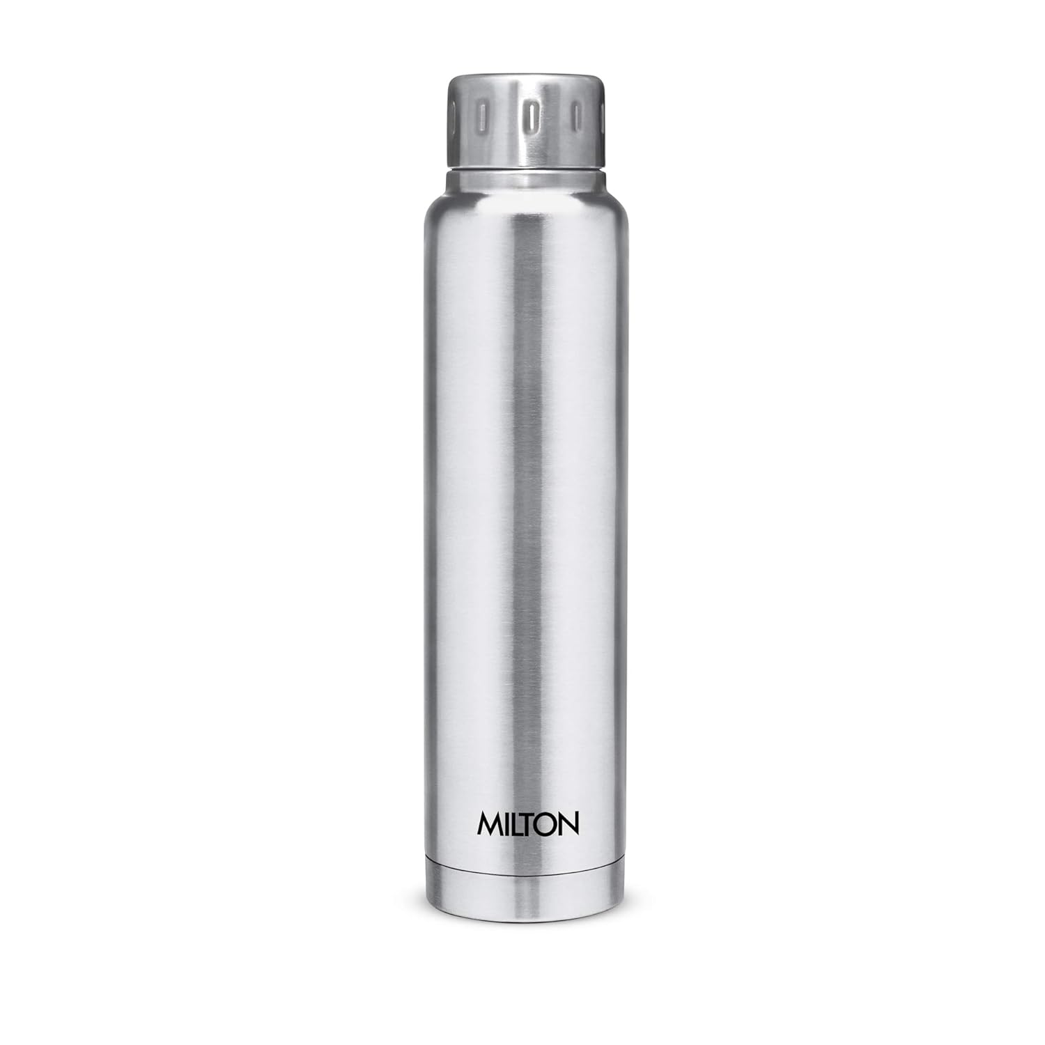 MILTON Thermosteel Elfin 500 Bottle, (Steel Plain, Silver), 500 Ml