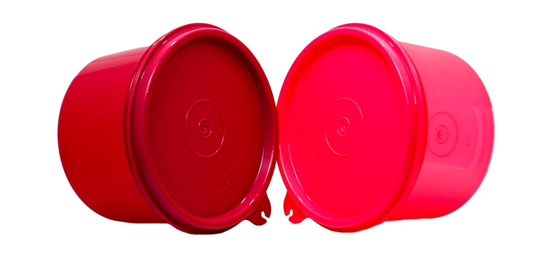 AirLock Liquid-Tight Executive Lunch Bowls | Set of 2 | Leakproof, BPA-Free, Microwave Safe | 450 ml Plastic Containers | (Multicolour)