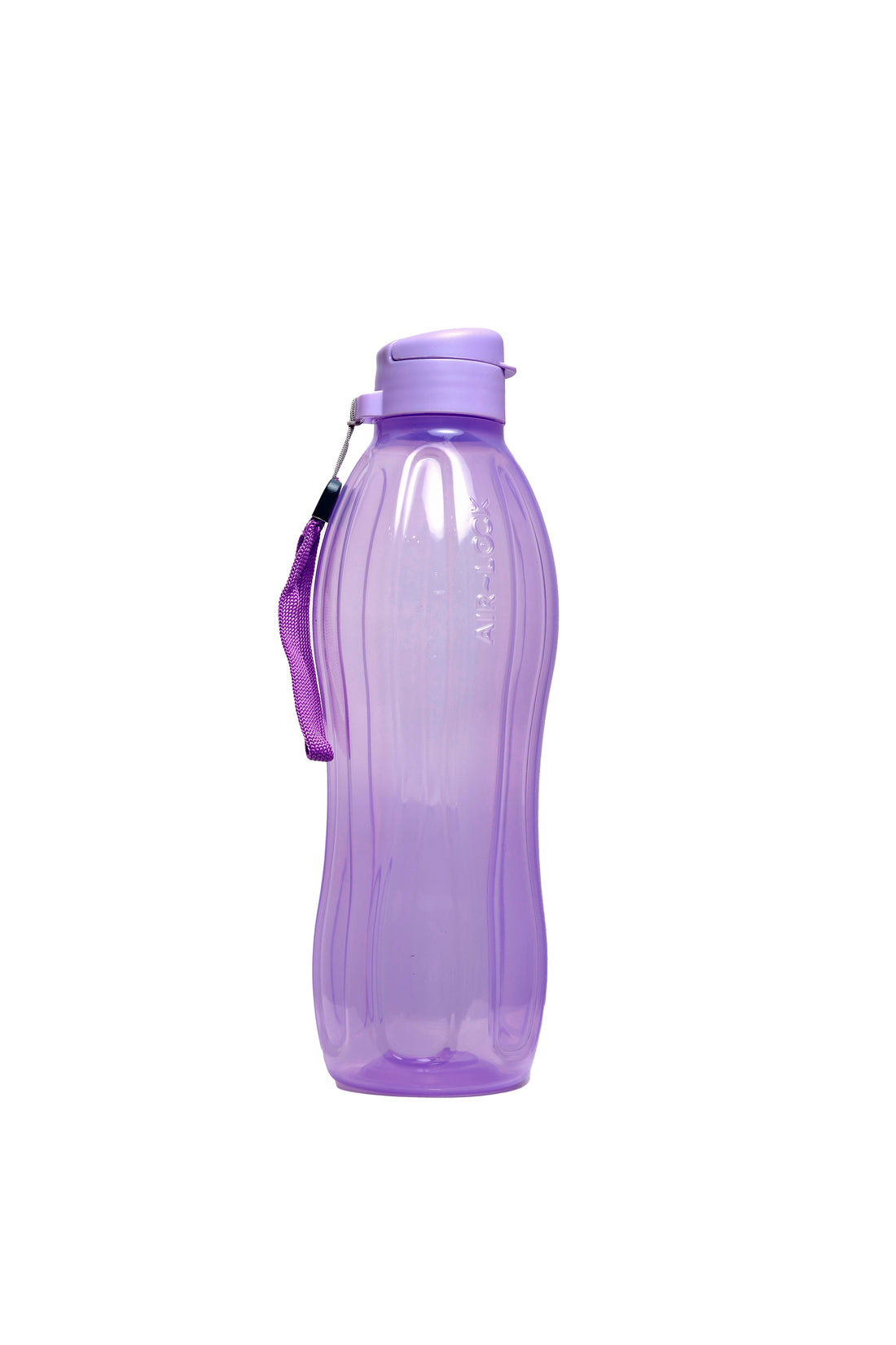 Aquasafe Fliptop Water Bottle - 1 Litre | Reusable Fridge Bottle, BPA Free and Leak Proof Bottles for Travel, Work, Set of 1, Purple